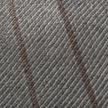 Costume Gris rayures marron — détail macro tissu