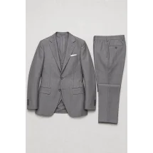 Costume Gris argent 3 pièces — packshot ensemble