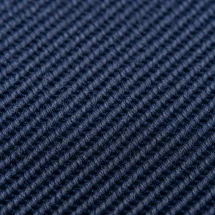 Smoking Bleu croisé — détail macro tissu