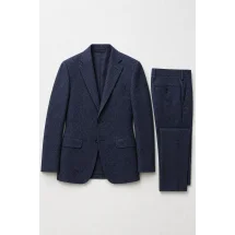 Blazer Bleu caviar — packshot ensemble