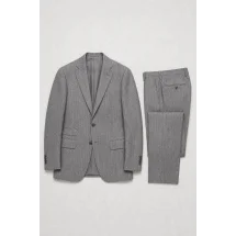 Costume Gris rayures foncées — packshot ensemble