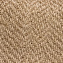 Blazer Marron Chevrons — détail macro tissu