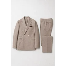 Blazer Beige Flanelle — packshot ensemble