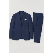 Costume Bleu faux-uni — packshot ensemble