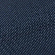 Costume Bleu faux-uni — détail macro tissu