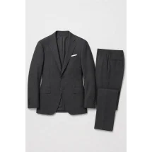 Costume Gris Anthracite fil à fil — packshot ensemble