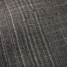 Costume Gris Prince de Galles foncé — détail macro tissu