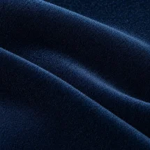 Blazer Bleu Velours — détail macro tissu