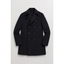 Manteau Caban Bleu navy Cachemire — packshot ensemble