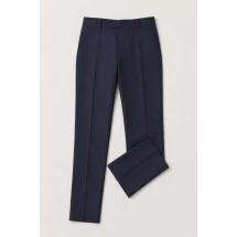 Pantalon Bleu nuit Flanelle — packshot ensemble