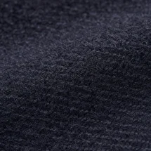 Pantalon Bleu nuit Flanelle — détail macro tissu