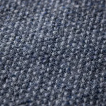 Blazer Bleu Gris Tweed casual — détail macro tissu