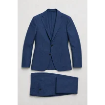 Blazer Bleu natté — packshot ensemble