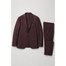 Blazer Bordeaux Flanelle — packshot ensemble