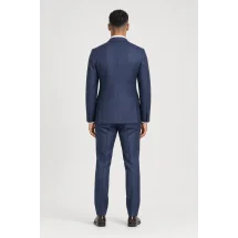 Costume Bleu Caviar — vue de dos porté