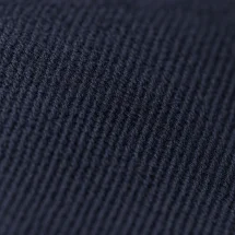 Manteau Bleu Nuit — détail macro tissu