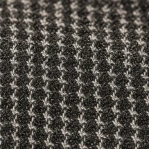 Costume Gris Caviar — détail macro tissu