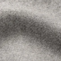 Costume Gris Clair Flanelle Uni — détail macro tissu