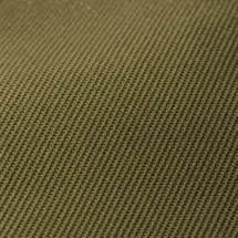 Costume croisé vert kaki foncé — détail macro tissu