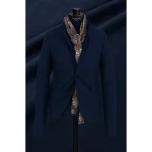 Veste matelassée bleu marine — sur mesure — Costume Privé Paris