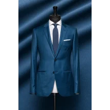 Costume Bleu canard 3 pieces — sur mesure — Costume Privé Paris