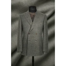 veste croisée été vert olive - Style et confort pour la saison estivale — sur mesure — Costume Privé Paris