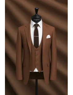 Costume mariage terracotta