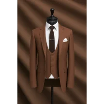 Costume mariage terracotta — sur mesure — Costume Privé Paris