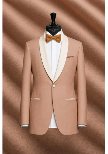 Smoking mariage terracotta - élégance et originalité pour votre grand jour — sur mesure — Costume Privé Paris