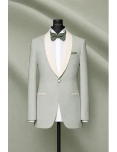 Smoking mariage vert eucalyptus