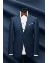 Costume mariage bleu moyen champêtre — sur mesure — Costume Privé Paris