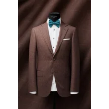 Costume mariage bordeaux clair champêtre — sur mesure — Costume Privé Paris