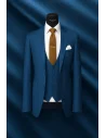 Costume mariage bleu intense — sur mesure — Costume Privé Paris