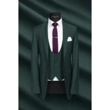 Costume mariage vert olive — sur mesure — Costume Privé Paris