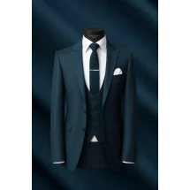 Costume mariage bleu nuit — sur mesure — Costume Privé Paris