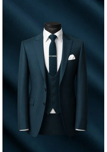Costume mariage bleu nuit — sur mesure — Costume Privé Paris
