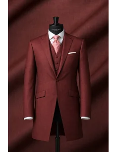 Redingote bordeaux