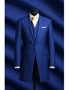 Redingote bleu roi