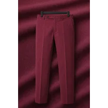 Pantalon chino rose — sur mesure — Costume Privé Paris
