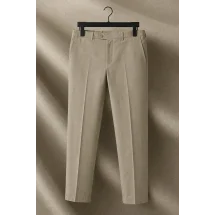 Pantalon chino beige — sur mesure — Costume Privé Paris