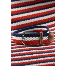 Ceinture Tressée tricolore — sur mesure — Costume Privé Paris