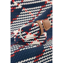 Ceinture Tressée Bleu Blanc Rouge — sur mesure — Costume Privé Paris