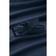 Ceinture en Daim Bleu — sur mesure — Costume Privé Paris