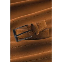 Ceinture en Daim Havane — sur mesure — Costume Privé Paris