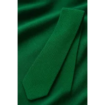Cravate Tricot Vert Sapin — sur mesure — Costume Privé Paris