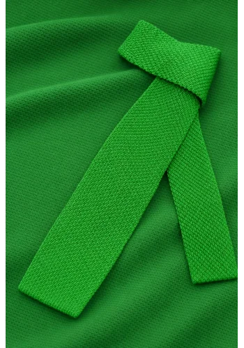 Cravate Tricot Vert Intense — sur mesure — Costume Privé Paris