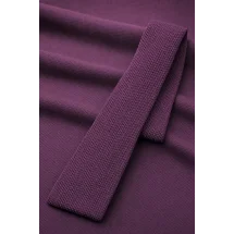 Cravate Tricot Violet — sur mesure — Costume Privé Paris
