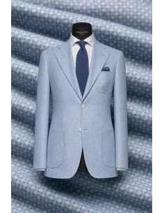 Blazer bleu ciel caviar