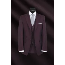 Costume Bordeaux cérémonie — sur mesure — Costume Privé Paris