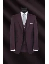 Costume Bordeaux cérémonie — sur mesure — Costume Privé Paris